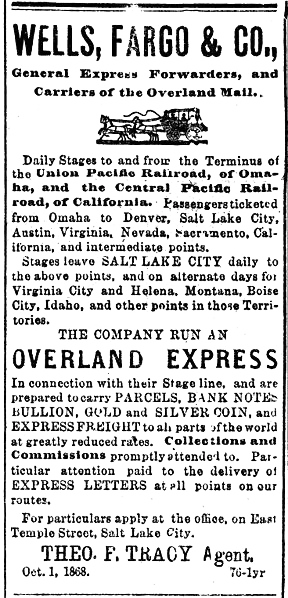 A Wells Fargo & Co. newspaper ad